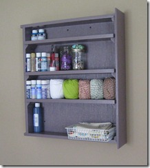 build a shelf from an old drawer