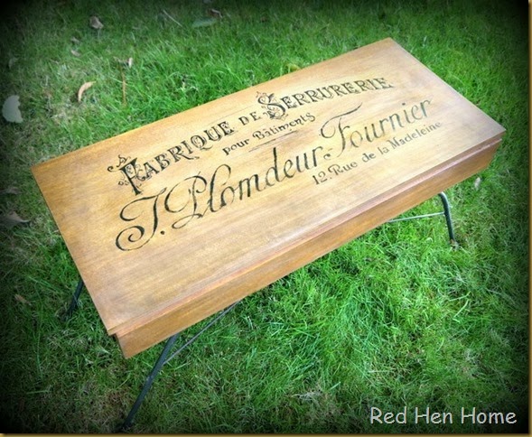 Red Hen Home French Bench 2