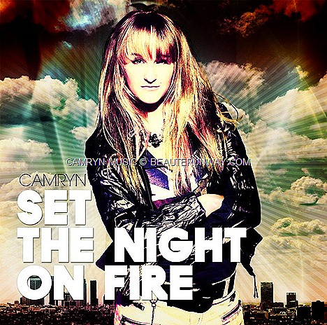 Camryn, Singer of “Set the Night On Fire” concert debut in Asia with Greyson Chance Hold On ‘Til The Night 2012 Arena Tour Malaysia, Singapore, Indonesia Philppines