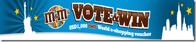 M&M's Global Character Elections