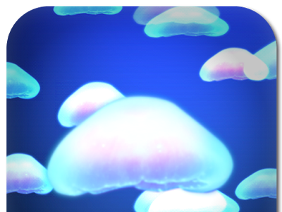 クラゲ 壁紙 スマホ 140702