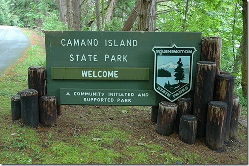 Camano Island Sign