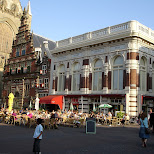 grote markt in haarlem in Haarlem, Netherlands 