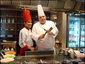 Marriott Café’s Teppanyaki Station 