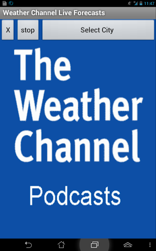 Live Weather Channel Podcast