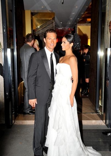 wedding bells for matthew mcconaughey camilla alves