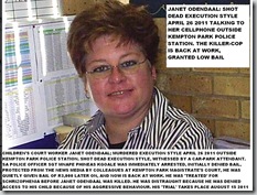 Odendaal Janet shot dead outside Kempton Park police station