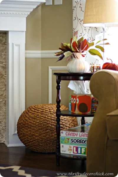 accessorizing end table