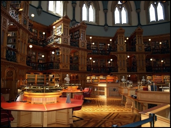 Bibliothèque du Parlement , Ottawa, Canada -3