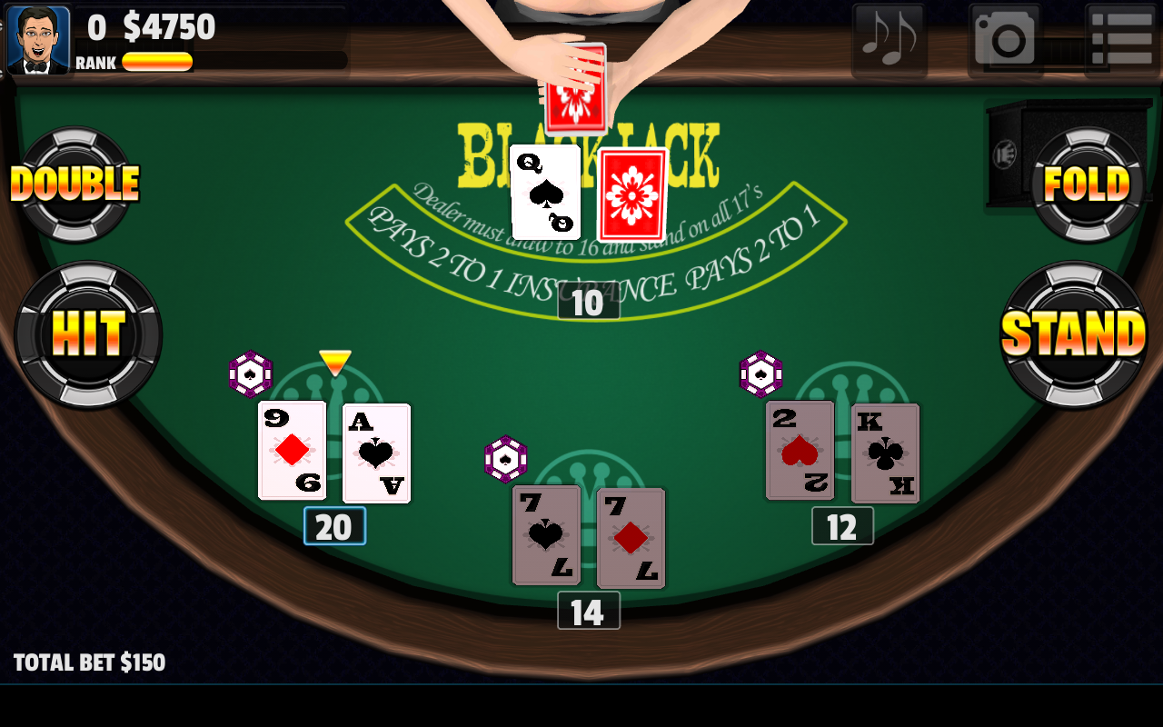 black jack poker stars