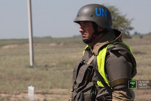 Международные миротворческие учения "Степной орел-2013"