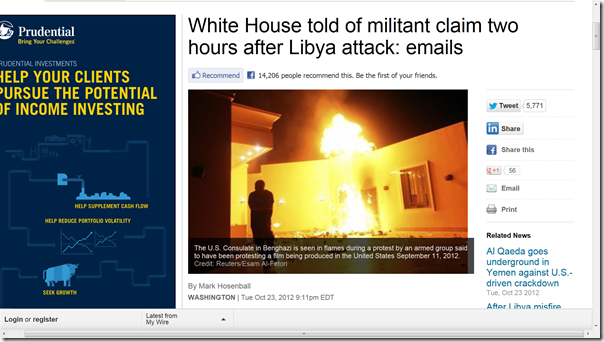 Benghazi email