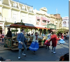 Song and Dance parade at Magic Kingdom