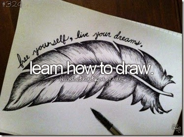 Bucket List - Learn How to Draw