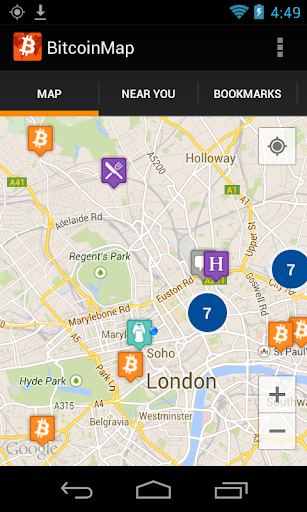 【免費旅遊App】Bitcoin Map-APP點子