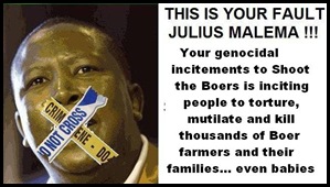 ATTACKS AGAINST FARMERS ARE YOUR FAULT MALEMA LOGo