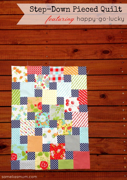 A pattern by Sarah Fielke on Craftsy. The fabric is happy-go-lucky by Bonnie & Camille