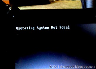 Operating System not found !