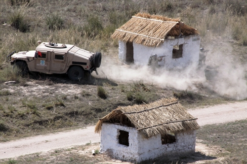 Международные миротворческие учения "Степной орел-2013"