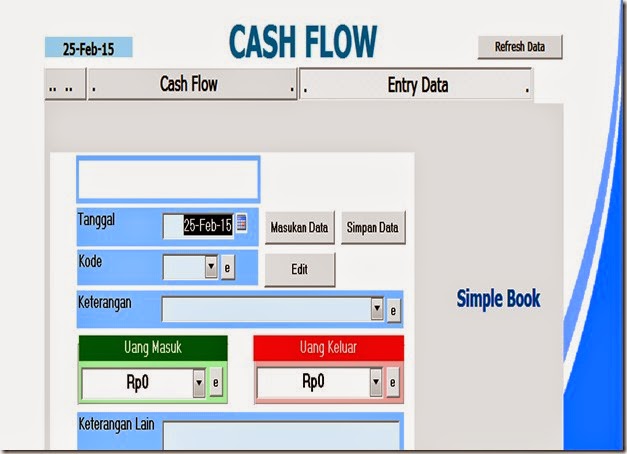 Panduan dan Download Gratis Cash flow