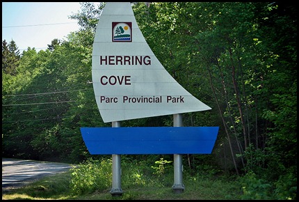 00a-Herring Cove Provincial Park Sign