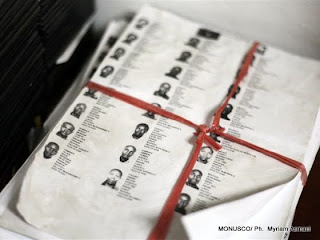 Des listes des candidats à afficher aux législatives. (Goma, RDC)