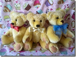 Cream Bears after Course