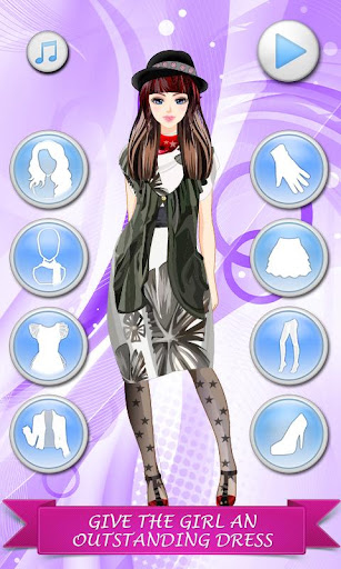 【免費家庭片App】Fashion Star Dress Up Studio-APP點子