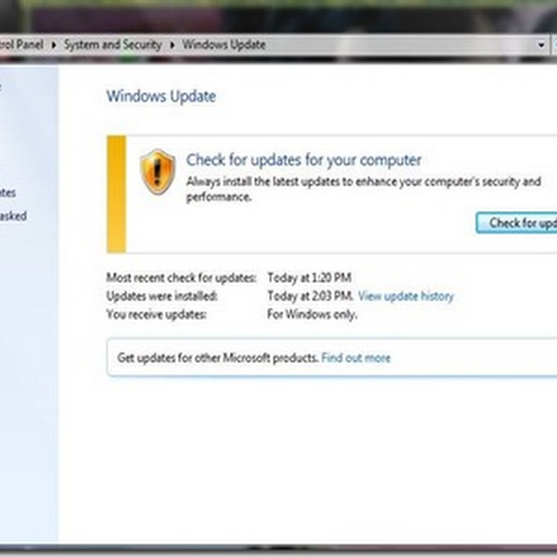 SAFE! How to update Windows 7 pirated - UPHiL n RAGHieL