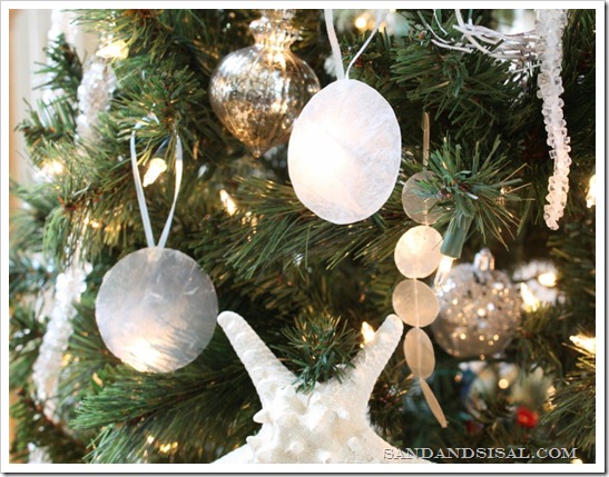 DIY Capiz Ornaments