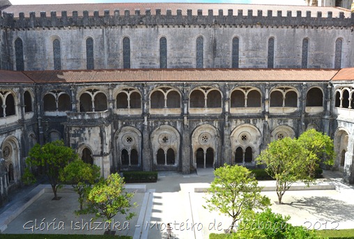 Glória Ishizaka - Mosteiro de Alcobaça - 2012 - 76 - claustro de D. Dinis