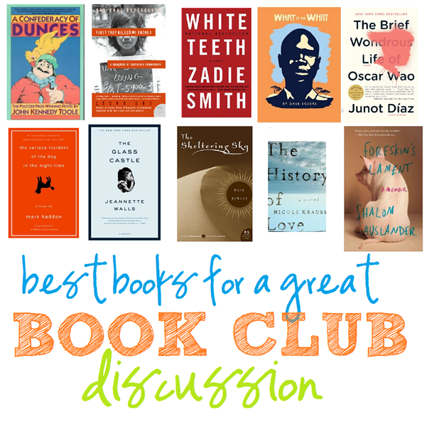 best books for a great book club discussion