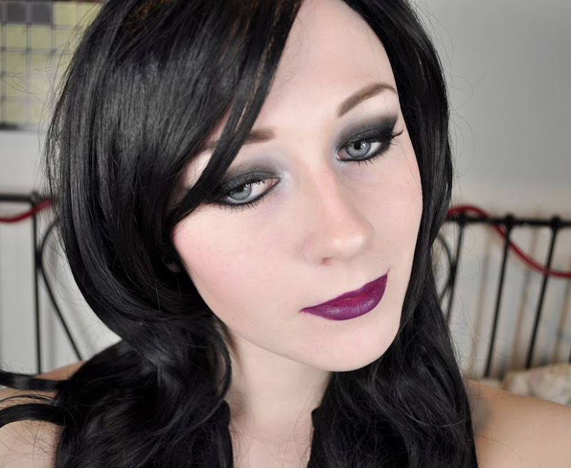 haunted mansion inspired makeup look liberty square