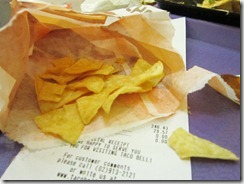 taco bell chips, 240baon