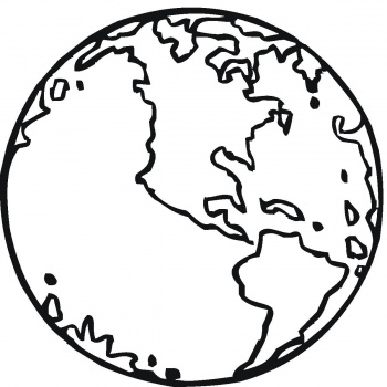 Download Planet Earth coloring page