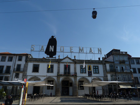 Obiective turistice Porto: crama Sandeman 