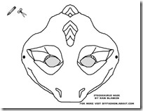 stegosaurus-mask