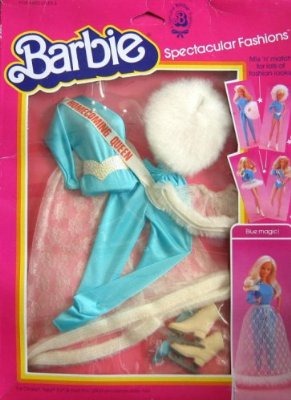 Barbie Spectacular Fashions Blue Magic! - Mix 'n Match For Lots of Fashion Looks! (1983)