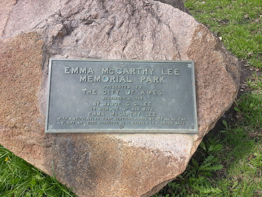 Emma McCarthy Lee Memorial Park Rock