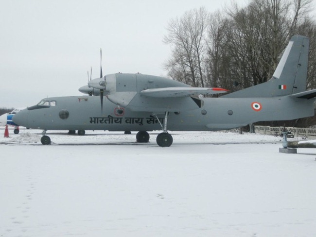 Indian Air Force [IAF] An-32 aircraft in Ukraine