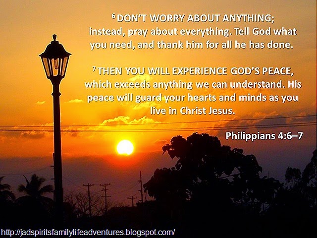 Philippians 4, 6-7b