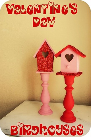 valentines day birdhouses