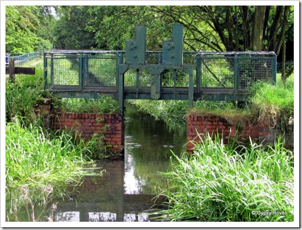 The water feeder for the Manchester, Bolton & Bury canal.