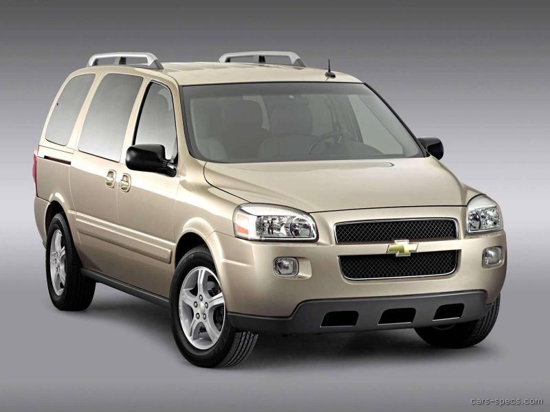 2008 Chevrolet Uplander Minivan Specifications, Pictures, Prices