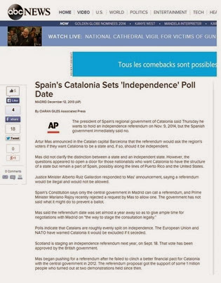 referèndum en Catalonha ABC News