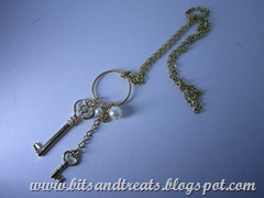 key charm necklace, by bitsandtreats
