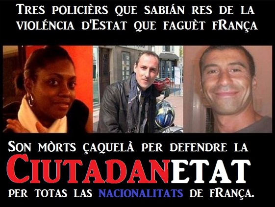 tres policièrs mòrts