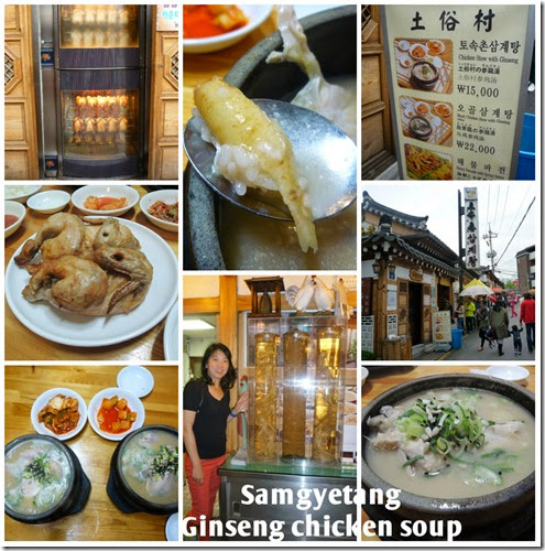 Ginseng chicken soup_collage