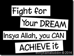 Fight for your Dream