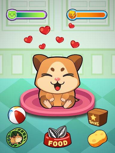 【免費教育App】My Virtual Hamster - Cute Pet-APP點子